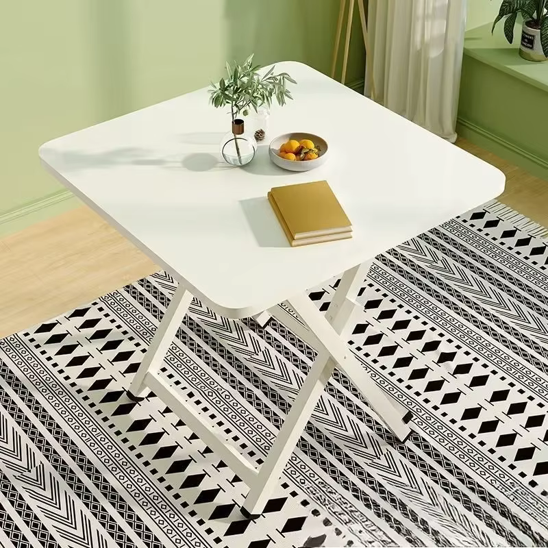 Table à manger pliante, Portable, pour l'extérieur, gain de place, rangement facile, aucun assemblag