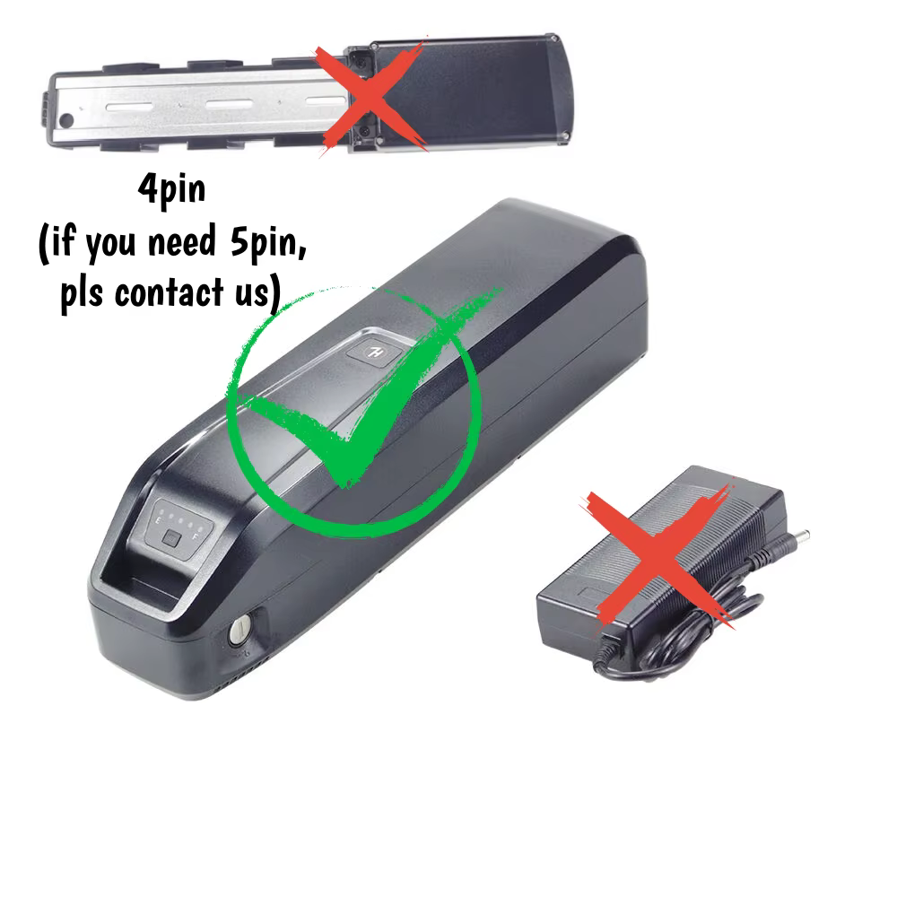 Batterie de vélo électrique Duotts C29 S26 48V 10.4Ah 13Ah 15Ah 17.5Ah batterie pour Duotts c29 S26 