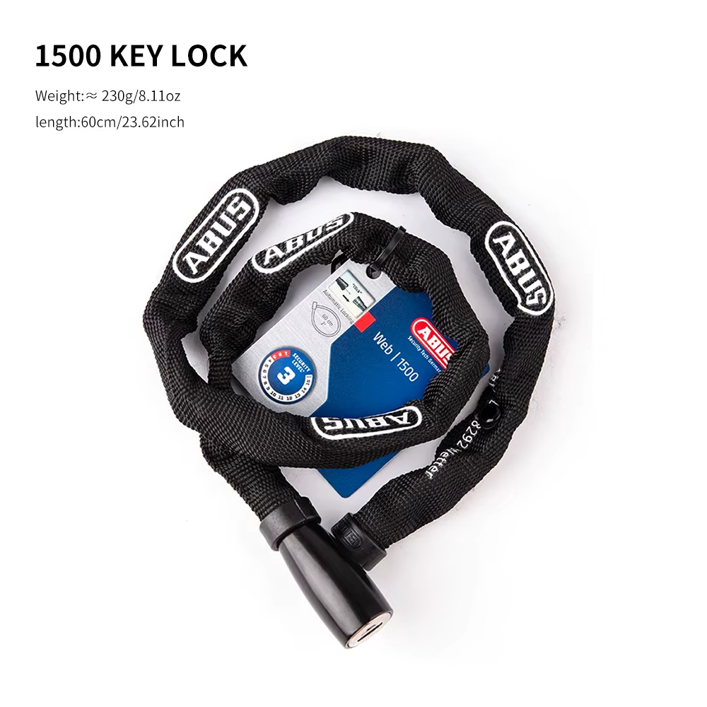 ABUS serrure de vélo montagne route vélo serrure chaîne serrure portable mini serrure enfants vélo s