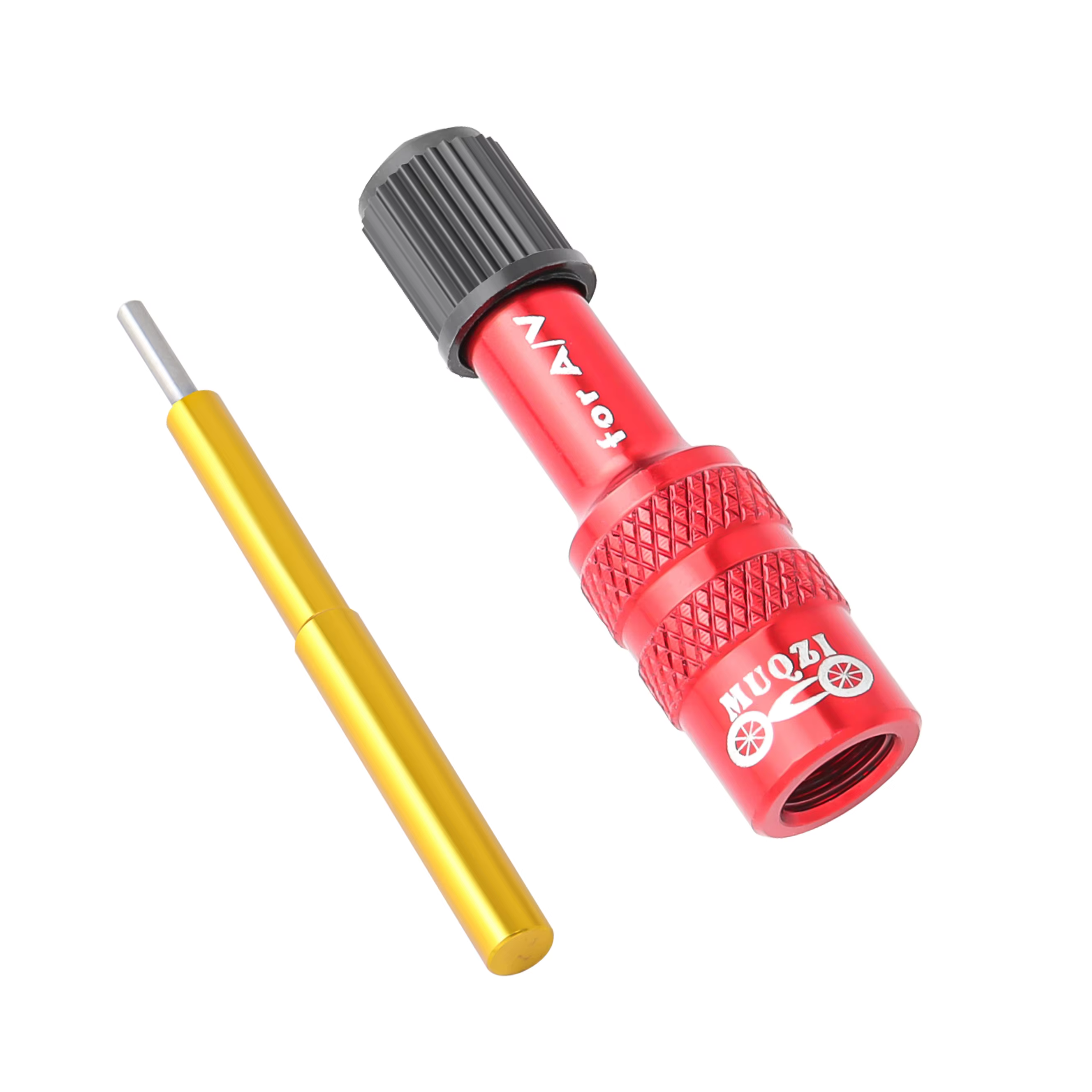 MUQZI adaptateur de Valve de fourche de vélo Schrader adaptateur de Valve gonflable de fourche d'air