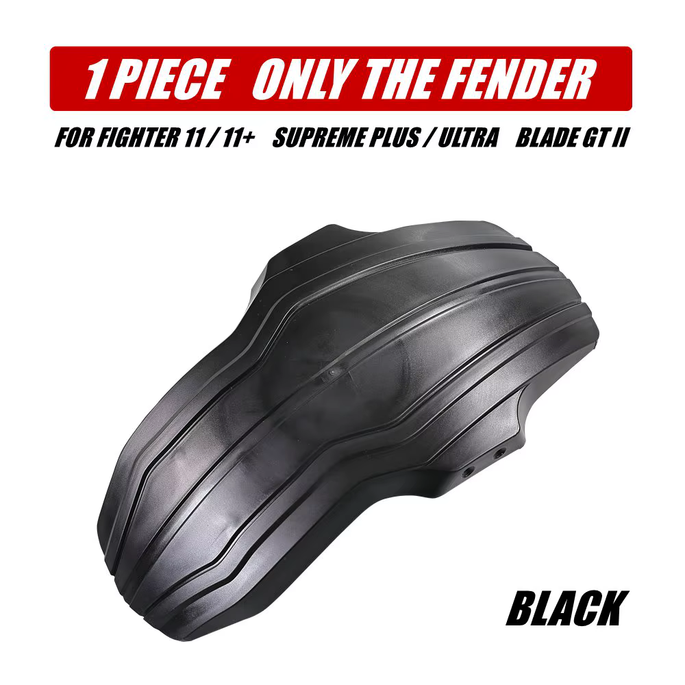 Garde-boue d'origine TEVERUN de 11 pouces pour trottinette électrique FIGHTER 11 11+ SUPREME PLUS UL