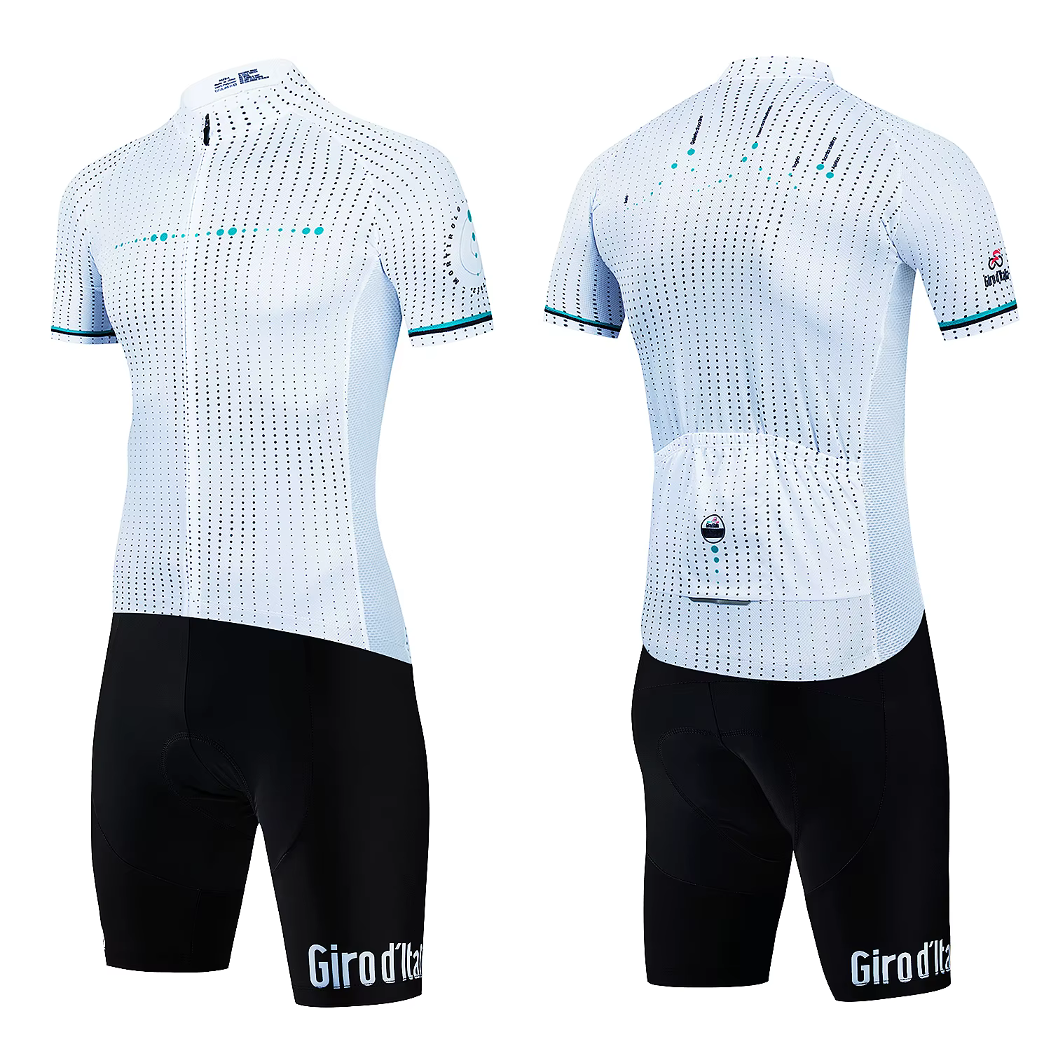 Tour De Giro D'ITALIA maillot de cyclisme ensemble à manches courtes pour hommes Anti-UV vélo cyclis