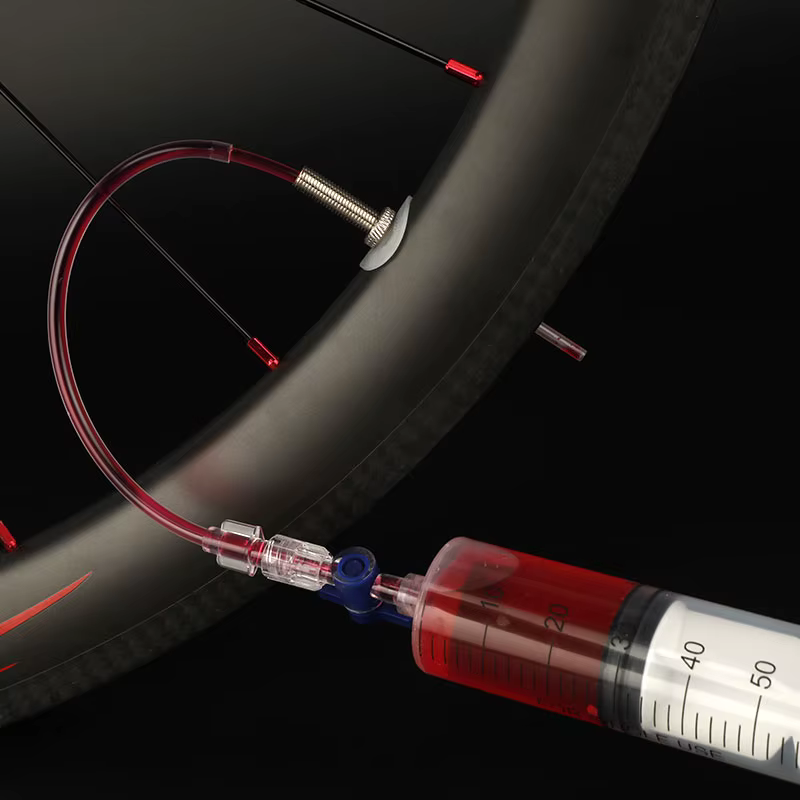 Injecteur de mastic de pneu Tubeless de vélo 60ml, outil d'injection de fluide de vélo de route vtt,