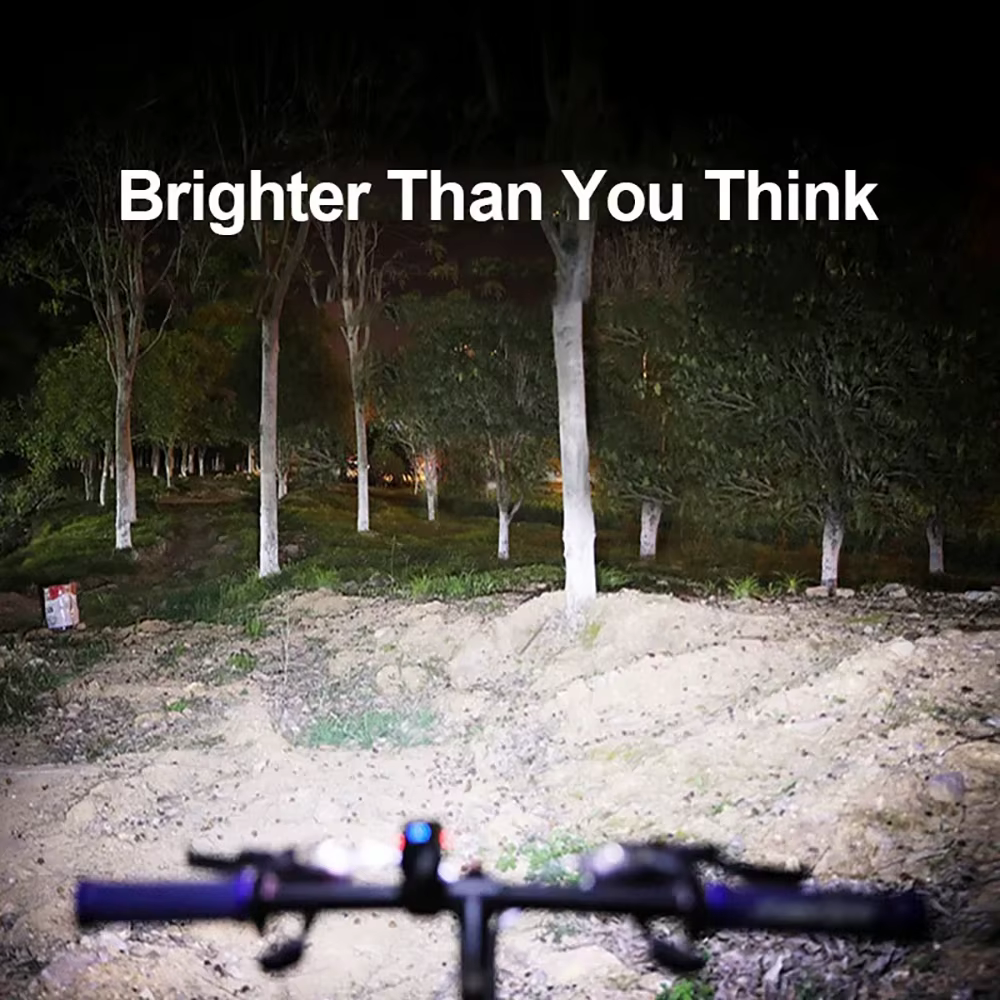 1000LM vélo lumière phare T6 vélo lampe de poche LED USB torche Rechargeable en alliage d'aluminium 