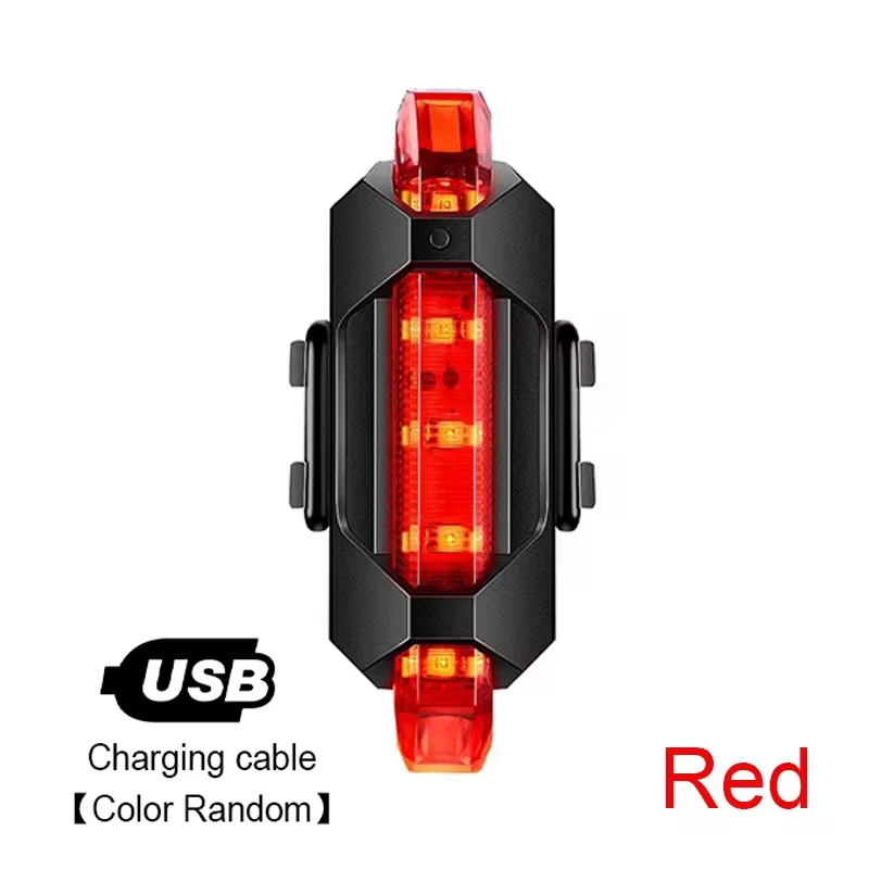 Ensemble de feux de vélo, phare arrière de vélo, Rechargeable par USB, ensemble de feux avant et arr