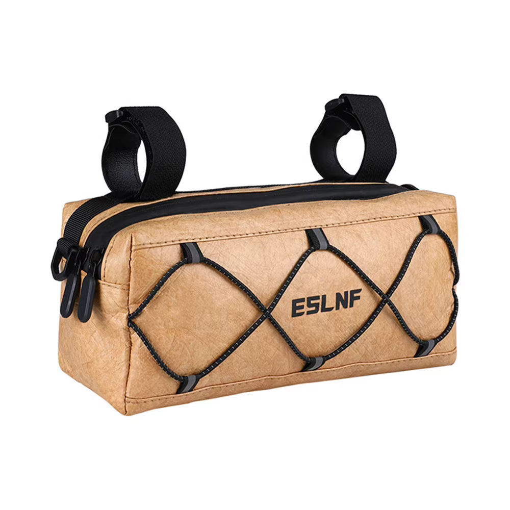 Sac de guidon de vélo, sac avant de vélo de 2 L, sac de rangement avec bandoulière pour vélo de rout
