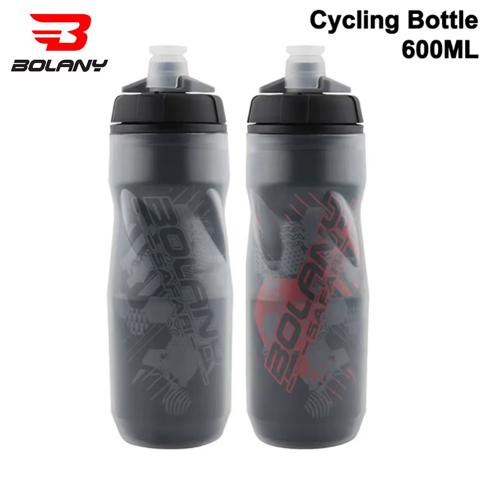 Bolany bouteille d'eau de vélo 600ml bouteille d'eau de cyclisme de montagne PP5 bouteille protégée 