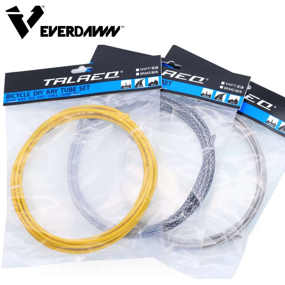 Tissage de 3 mètres, boîtier de câble de frein de vélo, 5mm, câble de frein de changement de vitesse