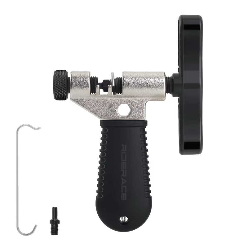 Séparateur de chaîne de vélo, dissolvant de goupille de chaîne de vélo avec disjoncteur de rechange,