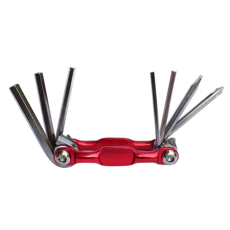 Kit d'outils de réparation multiples pour vélo de montagne 7 en 1, léger et Portable, jeu de réparat