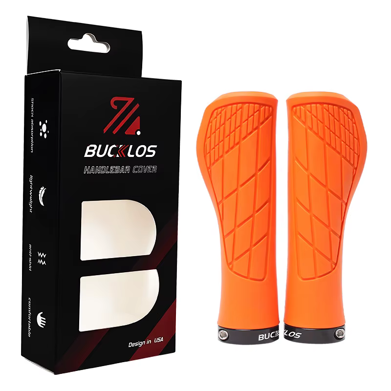 BUCKLOS vélo guidon poignée couverture ergonomique vtt manchettes anti-dérapant VTT Lokc poignées co
