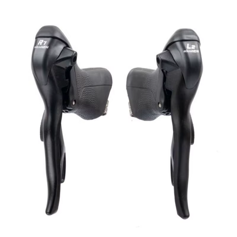 Micronew manettes de vitesse de vélo de route 2x7 2x8 2x9 2x10 2x11 vitesses manette de vitesse de f