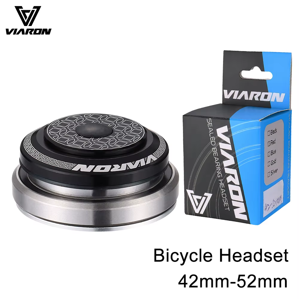 Viaron-Boîte de roulements de presse de vélo de montagne, casque de vélo VTT intégré, colonne de dir