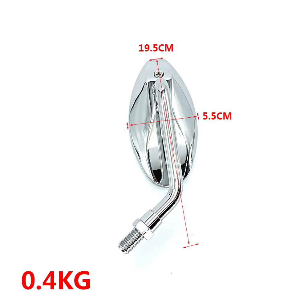 Universel 10mm nouveau miroir de moto Scooter e-bike rétroviseurs 2 pièces/paire électromobile arriè