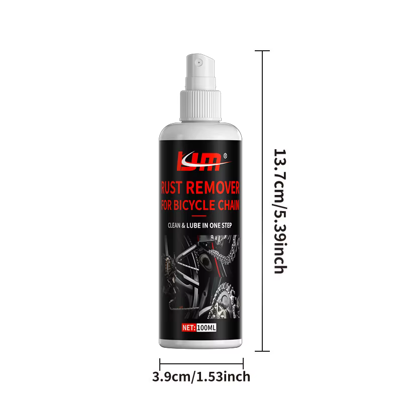 Nettoyant pour chaîne de vélo, dégraissant en spray, agent antirouille à action rapide, éliminateur 