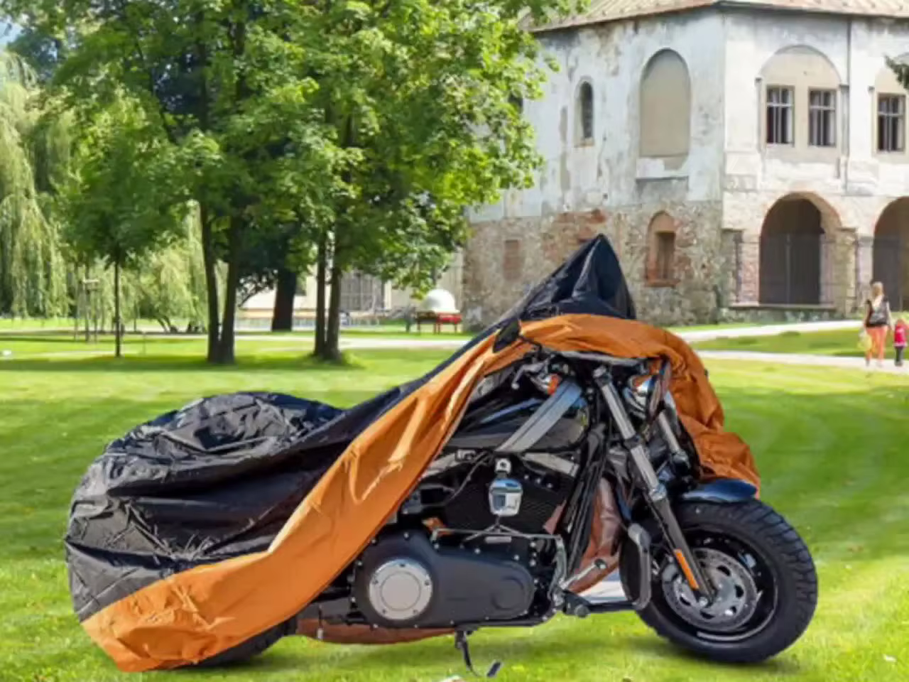 Moto scooter housse étanche intérieur extérieur protecteur uv SML XL XXL XXXL harley XL honda bmw pl