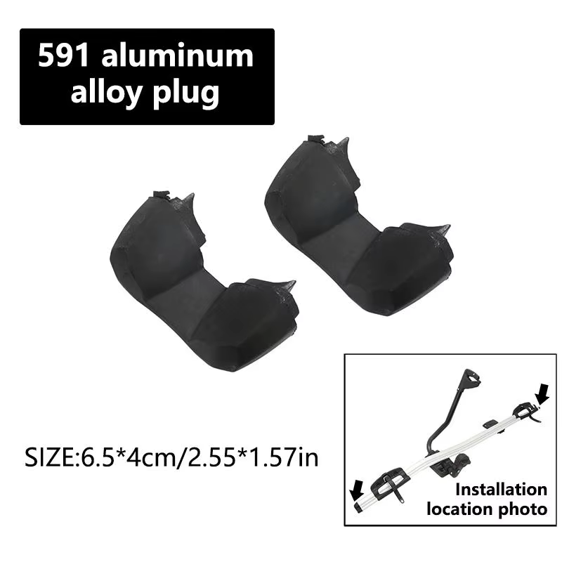 Sangles d'adaptation de roue de vélo Thule pour porte-vélos de toit, 2 pièces, pour modèles 599, 598