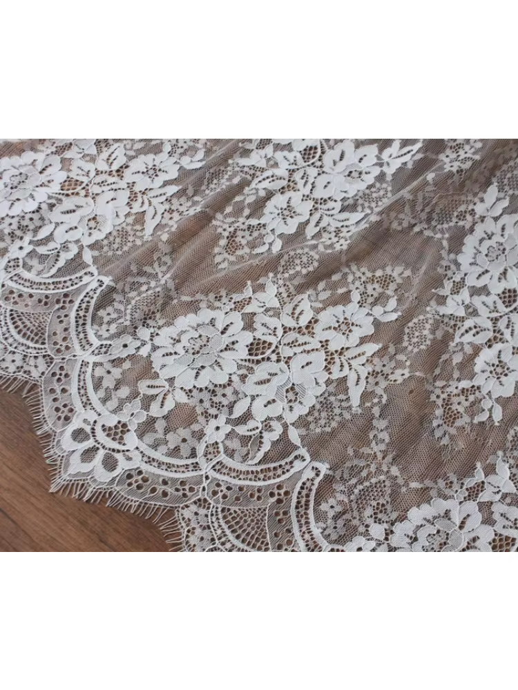 Accessoires en dentelle de cils de haute qualité, adaptés aux vêtements de bricolage, robes, rideaux