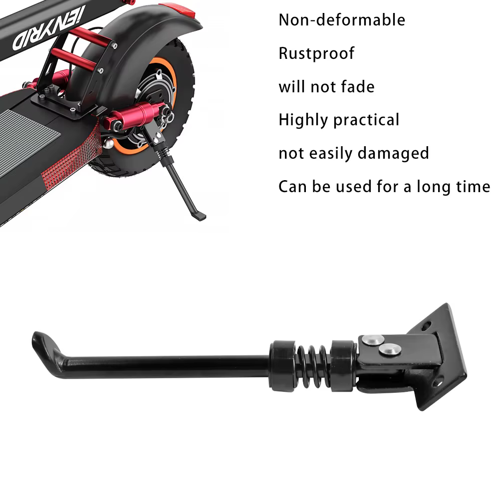 Support de pied pour Scooter électrique 10/8 pouces, Support de stationnement latéral en alliage d'a