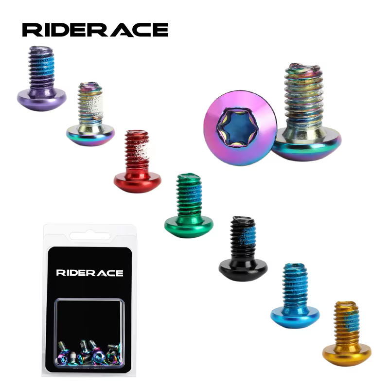 Boulons Torx de Rotor de frein à disque de vélo T25 M5x9mm, vis de fixation de vélo de route en acie