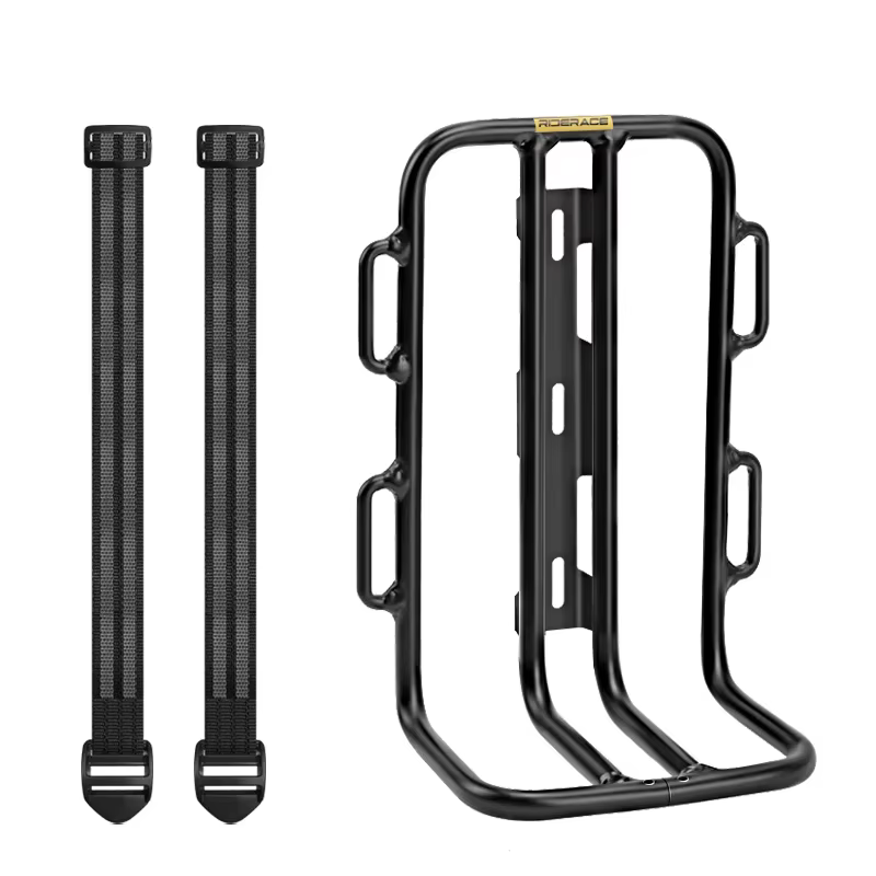 RIDERACE Portable étanche vélo fourche sac PVC 8L en alliage d'aluminium vélo avant support transpor