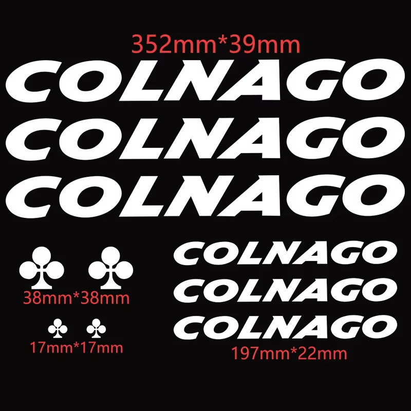 Autocollants de tailles personnalisables pour cadre de vélo, autocollants décoratifs pour cadre de v