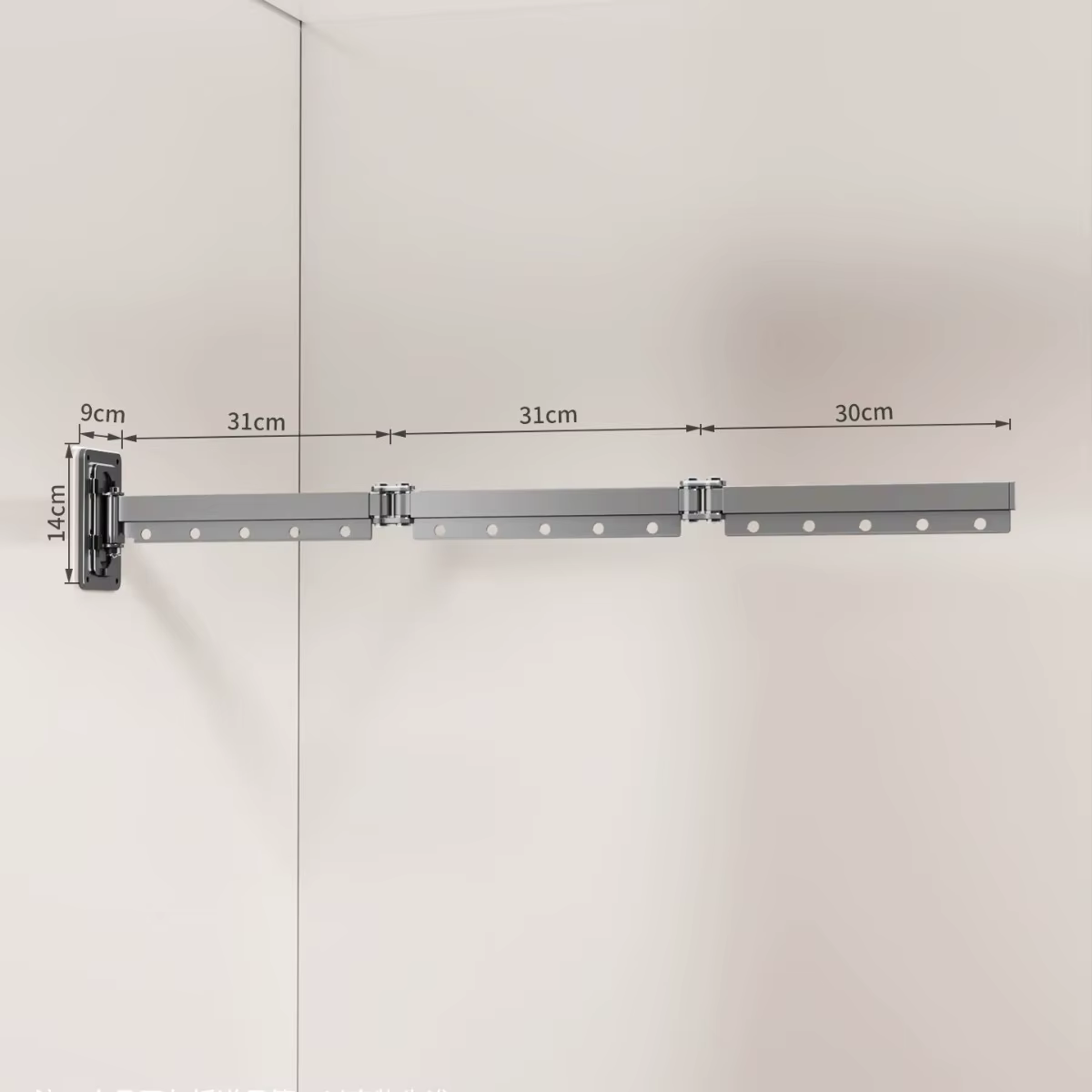 Ensemble de rideaux de douche pliables, cloison de douche invisible, séparation sec-humide, polyeste