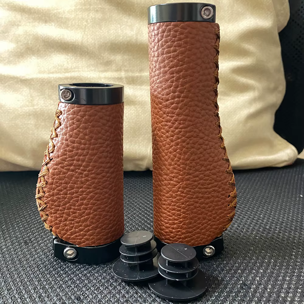Housse de guidon de vélo de route, Super légère, poignée de vélo morte, cuir de Grain de litchi, ant