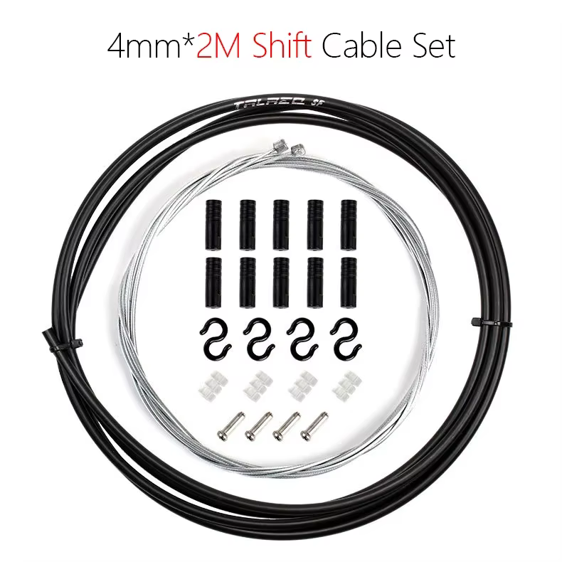 Kit de câbles de frein et de changement de vitesse de vélo de 2m/2.5m, jeu de câbles de dérailleur d