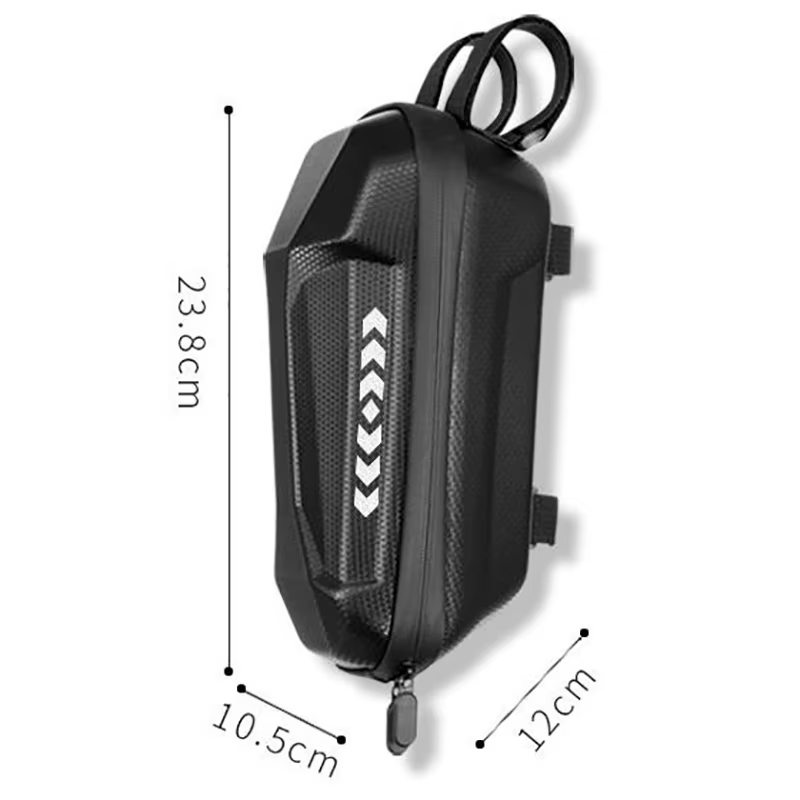 Sac de guidon pour vélo pliant, vélo d'équilibre, trottinette électrique, coque rigide en EVA, étanc
