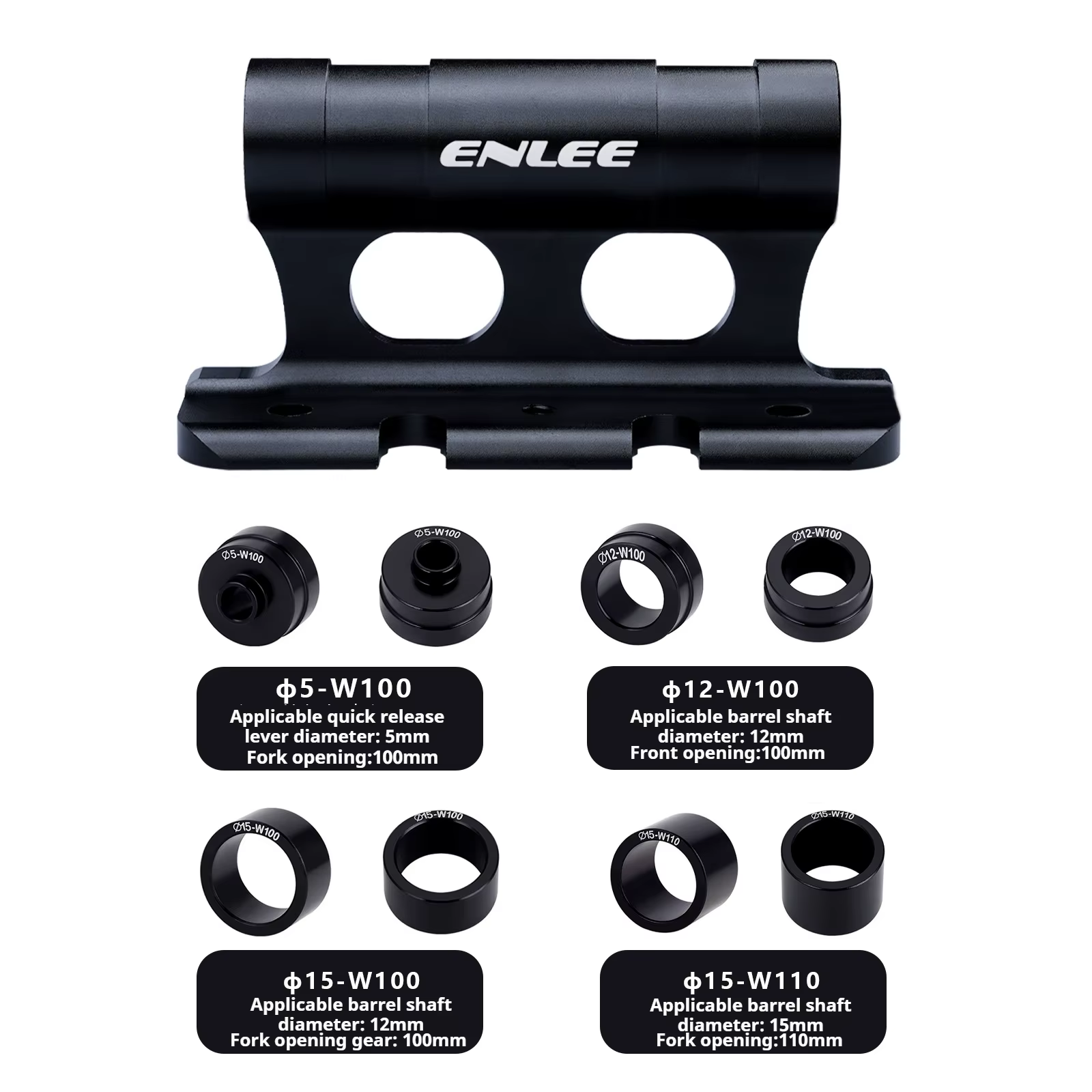 ENLEE support de vélo pour support de toit de voiture fourche avant de vélo de route support à Clip