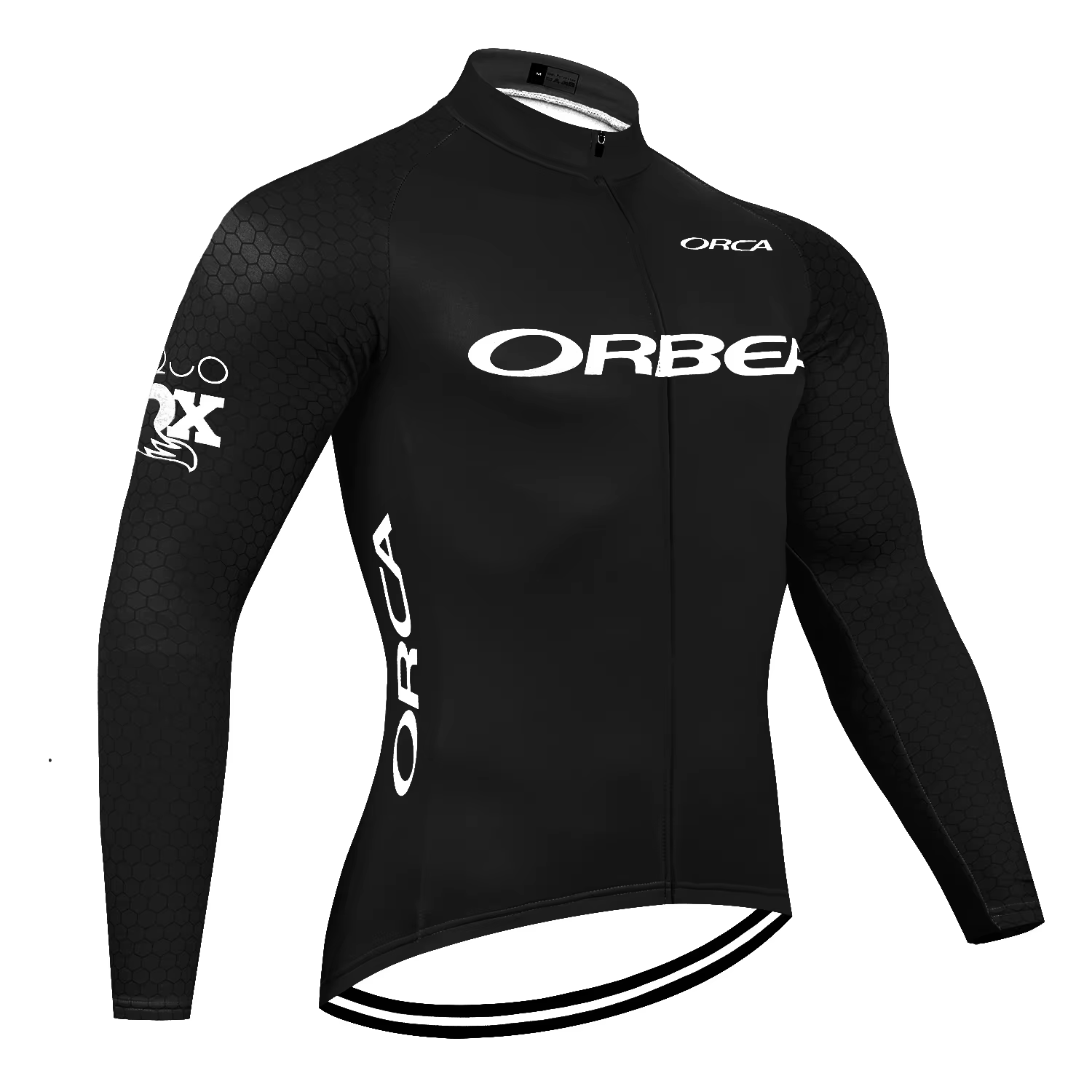 Hiver 2025 Orange maillot de cyclisme équipe ORBEA ORCA vélo veste pantalon hommes thermique polaire