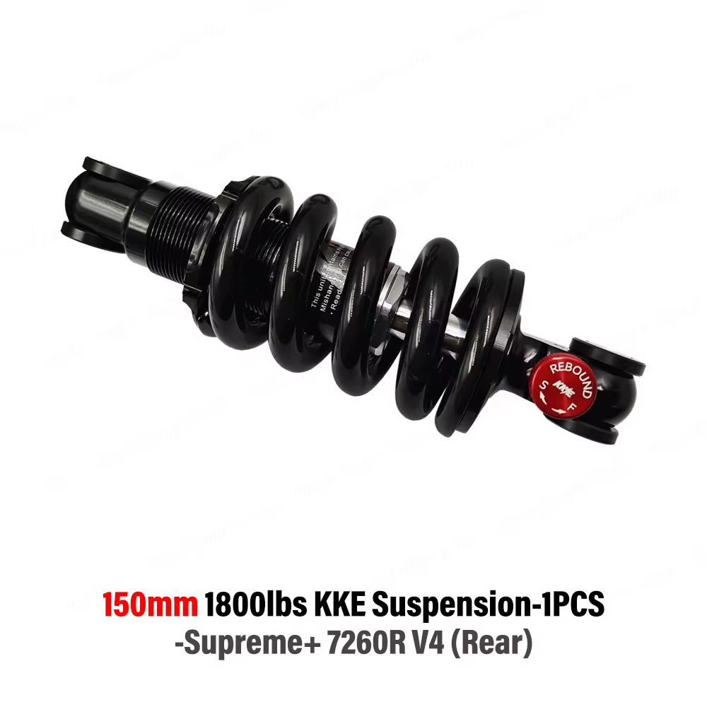 Original TEVERUN suprême + 7260R 150MM avant KKE Suspension 7260R 165MM amortisseur arrière ressort