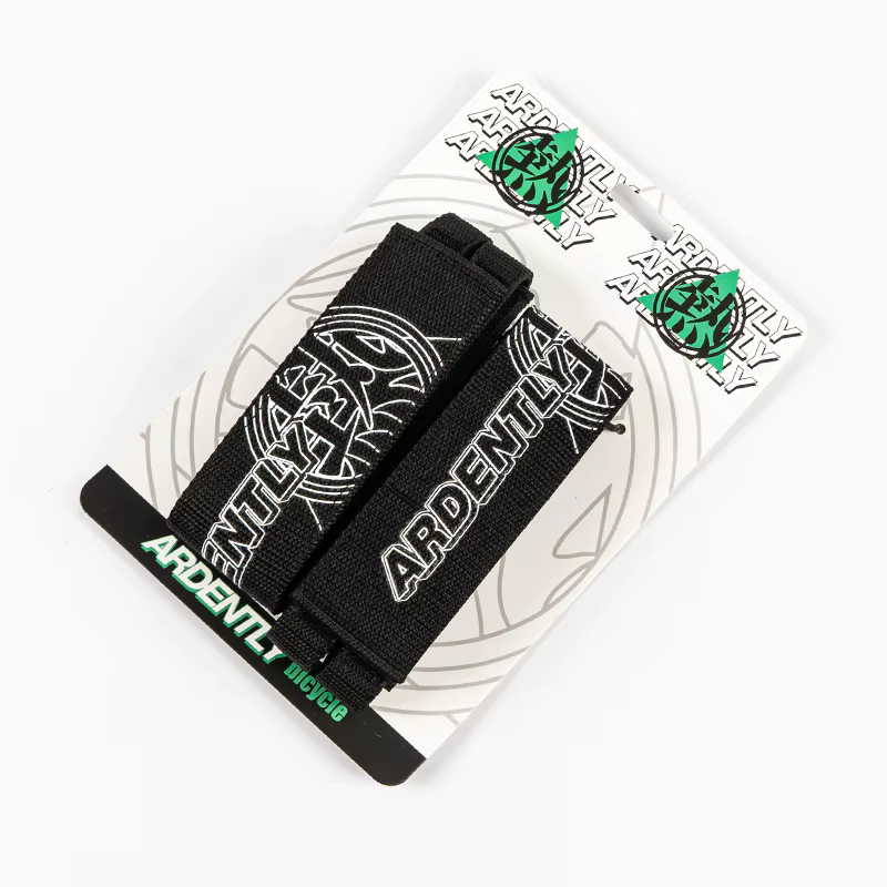 Sangles de pédale de vélo en Nylon, 2 pièces, Clip d'orteil, ceinture adhésive, bande adhésive pour