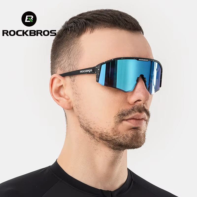 ROCKBROS lunettes de cyclisme polarisées hommes femmes protection solaire lunettes de sport de plein