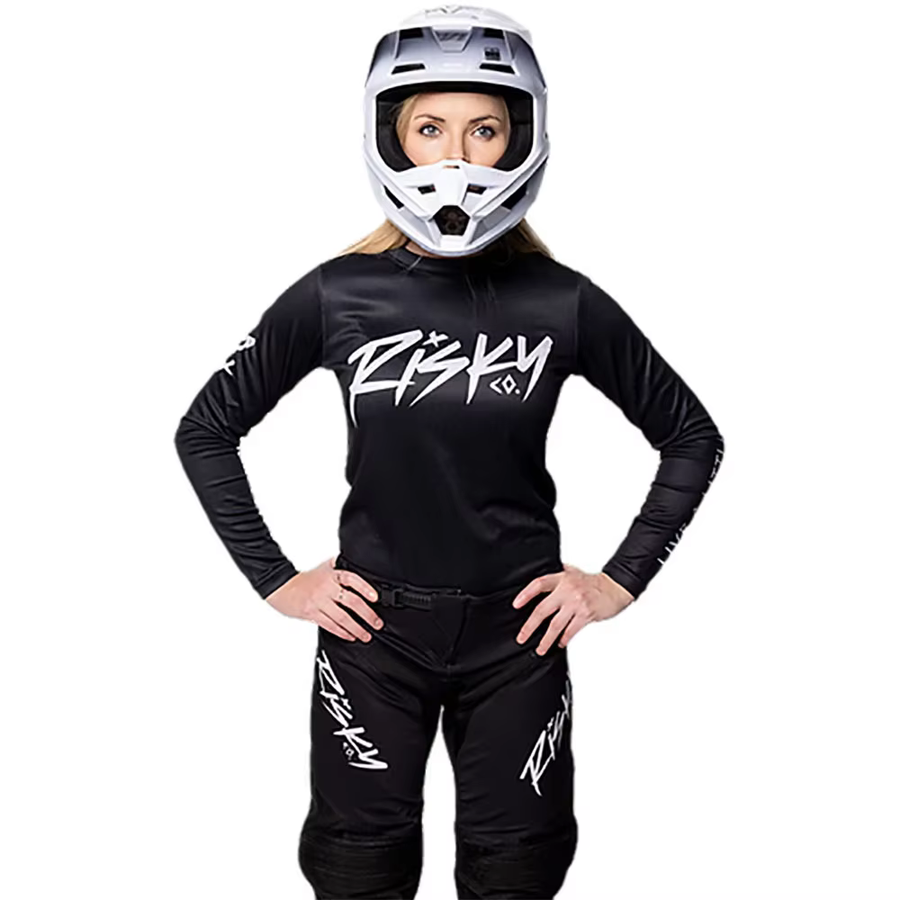 Maillot de vélo été femmes VTT descente DH enduro séchage rapide à manches longues chemise de cyclis