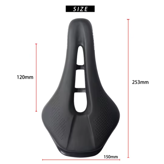 Selle de vélo creuse confortable, coussin de siège respirant, antichoc, étanche, ergonomique, vtt, v