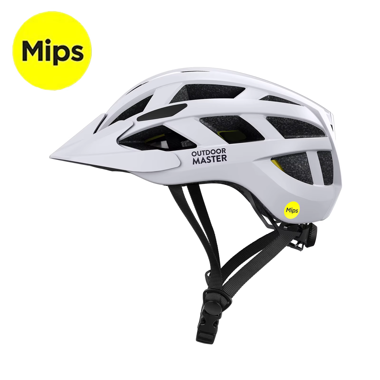 OutdoorMaster Casque de vélo Gem MIPS avec deux doublures amovibles, ventilation multi-environnement