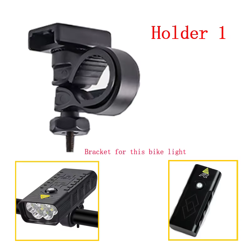 Support de lumière de vélo, 1 pièce, Support de lampe de vélo, accessoires de vélo, Rotation à 360 d