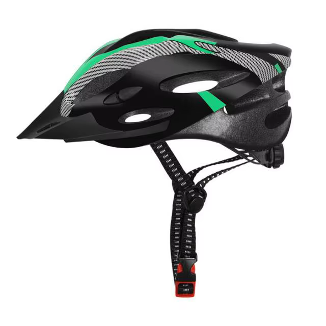 Casque Texture fibre de carbone adulte vtt VTT équipement de cyclisme sécurité vélo moto chapeau cas