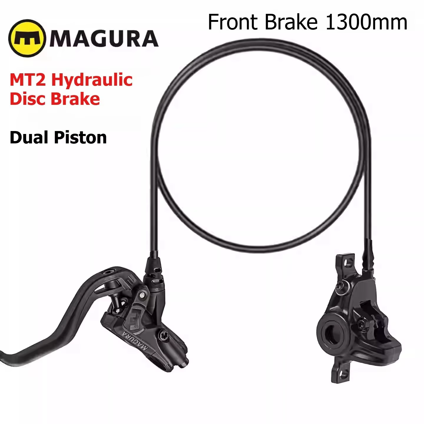 Frein de vélo MAGURA MT2, frein à disque hydraulique à 2 pistons, levier de frein universel gauche/d