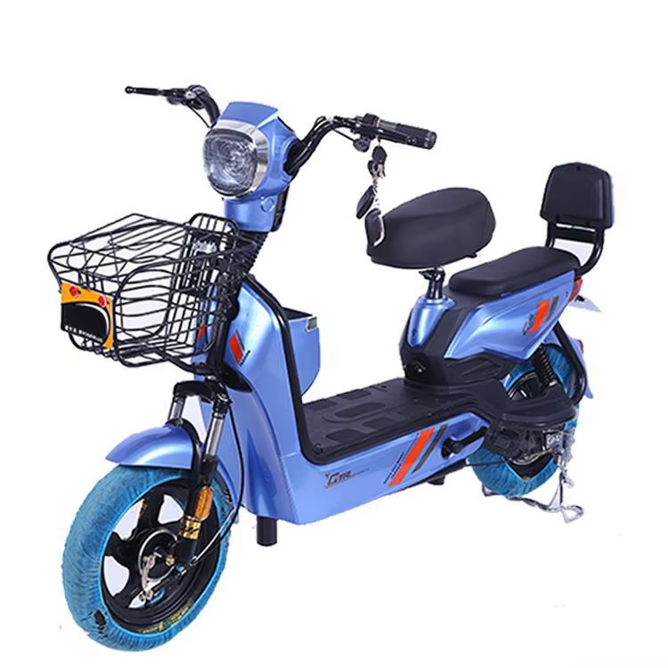 Vélo Électrique Urbain Adulte 14 Pouces 350W 48V à Longue Autonomie, Vente Directe Usine, Scooter Él