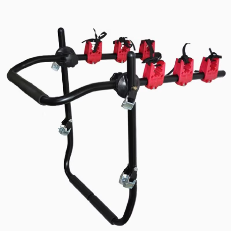 Support de coffre de bras robuste pour 3 vélos, support arrière à hayon pour voitures et SUV automob