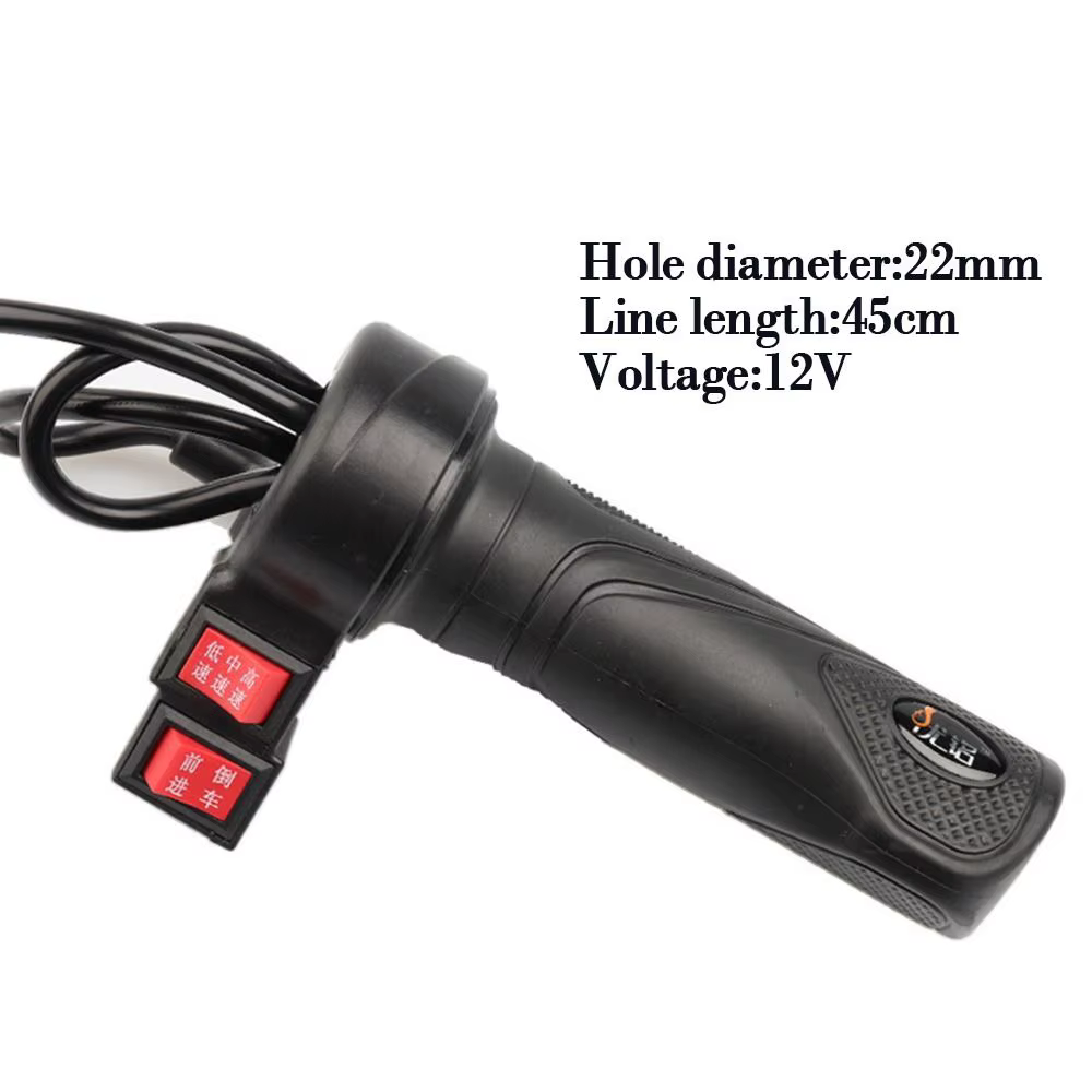 Guidon d'accélérateur pour vélo électrique, poignée d'accélérateur torsadée, accessoires de vélo éle