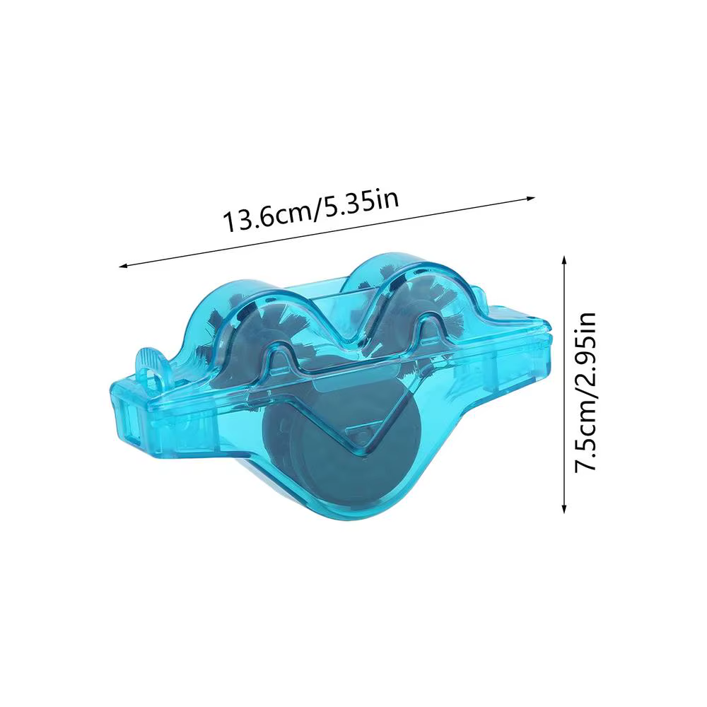 Kit de Nettoyage de Chaîne de Vélo, Outil de Lavage pour VTT, Brosse de Nettoyage de Chaîne, Ensembl