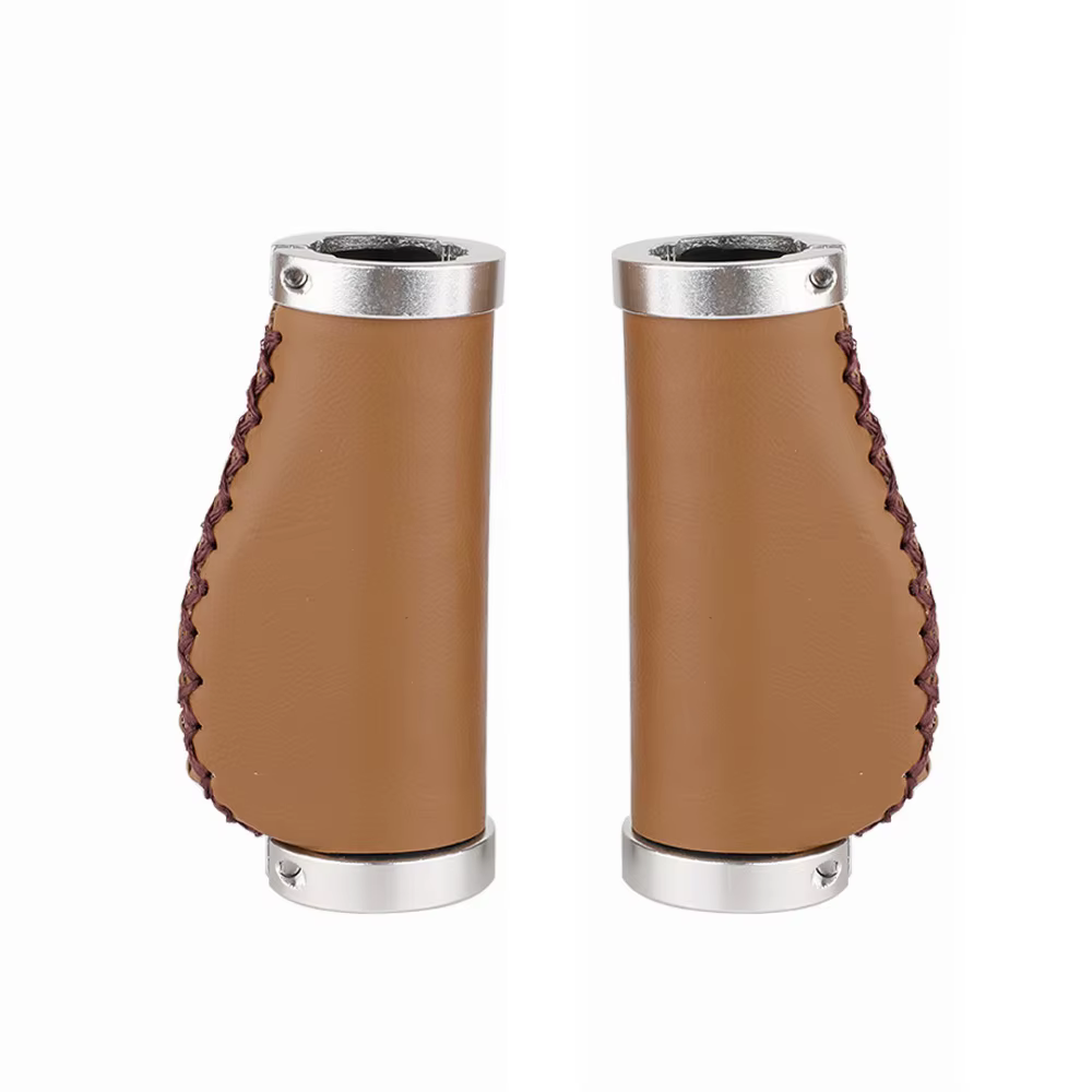 Poignées vtt en cuir PU, accessoires de manchon de guidon de vélo, manchon de guidon de vélo modifié
