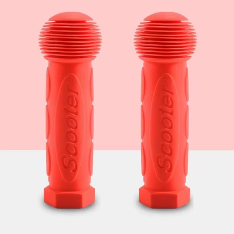 Poignées de guidon de vélo antidérapantes en caoutchouc, 2 pièces, couvre-poignées antidérapantes po