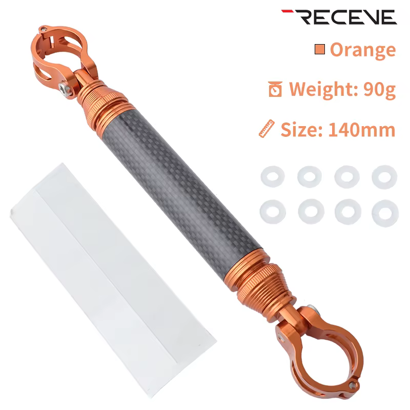 RECEVE vélo pliant tige télescopique vélo M forme guidon attelle pont extension hirondelle support d