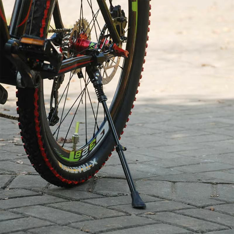 Nouveau support de pied rétractable et réglable en alliage d'aluminium pour vélo de montagne et vélo