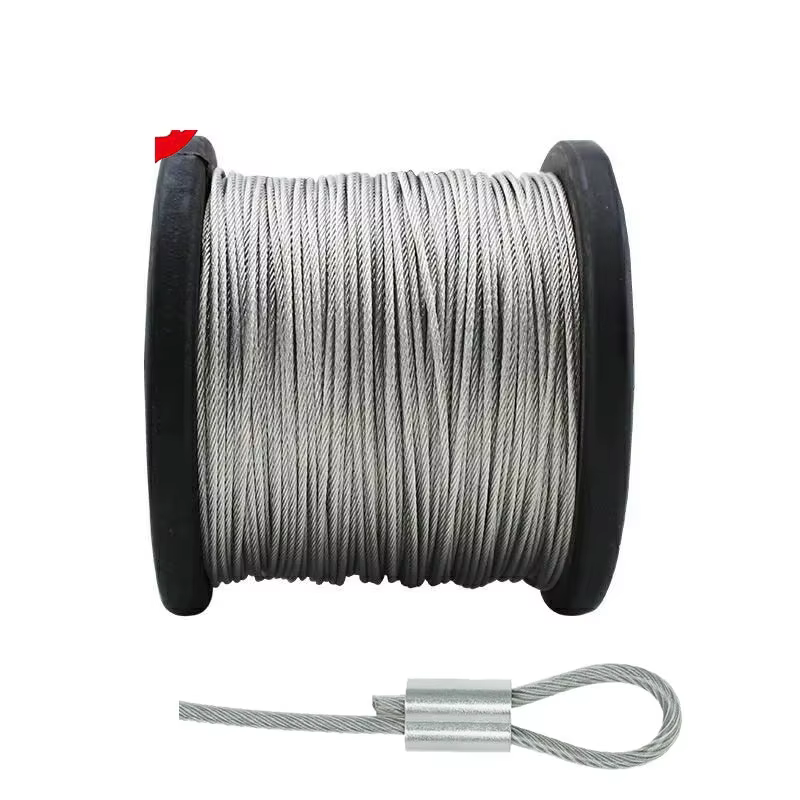 MG01 316 câble de câble métallique souple Flexible en acier inoxydable de qualité Marine ligne de pê